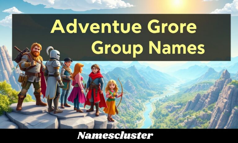 Adventure Group Names