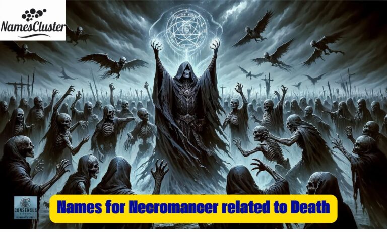 150 Names for Necromancer related to Death