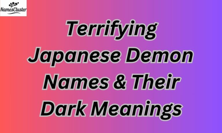 Terrifying Japanese Demon Names & Their Dark Meanings