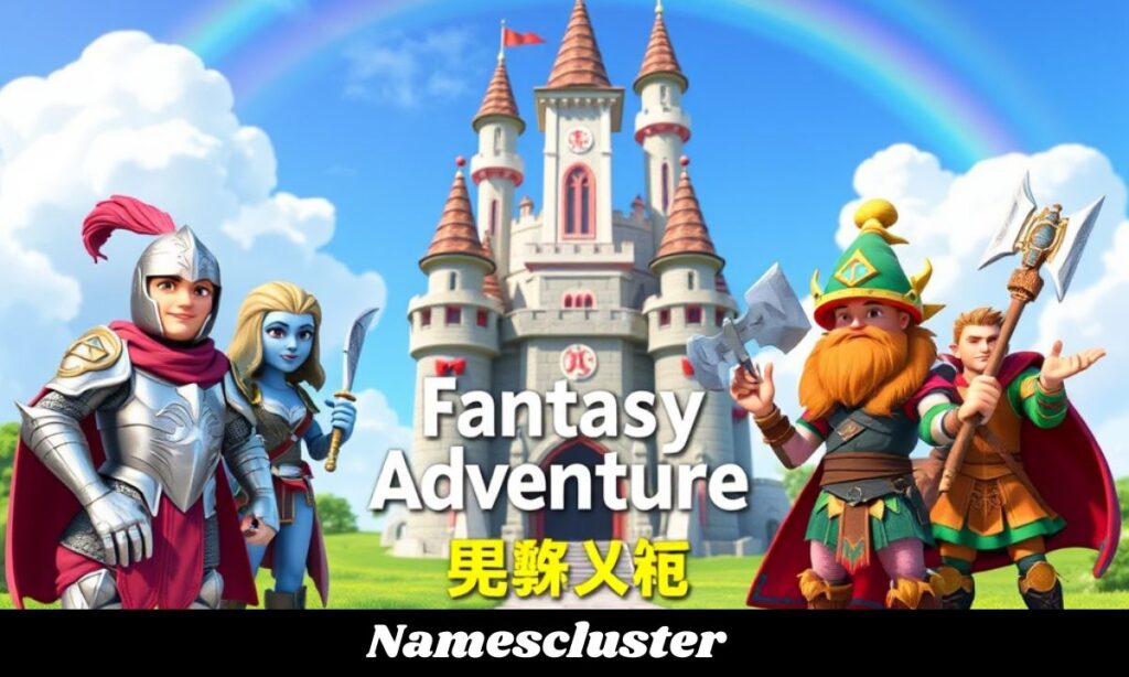 Fantasy Adventure Group Names